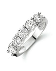 Gerhodineerd Zilver Ring Met Zirkonia 1320231 - PansiteNederland.nl