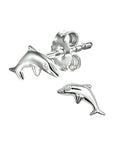 Zilver Gerhodineerd Oorknoppen Dolfijn 1320678 - PansiteNederland.nl