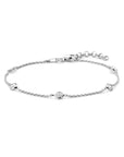 Zilver Gerhodineerd Armband Zirkonia 17 + 2 Cm 1320718 - PansiteNederland.nl
