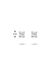 Zilveren oorknoppen zirkonia - PSN1320937