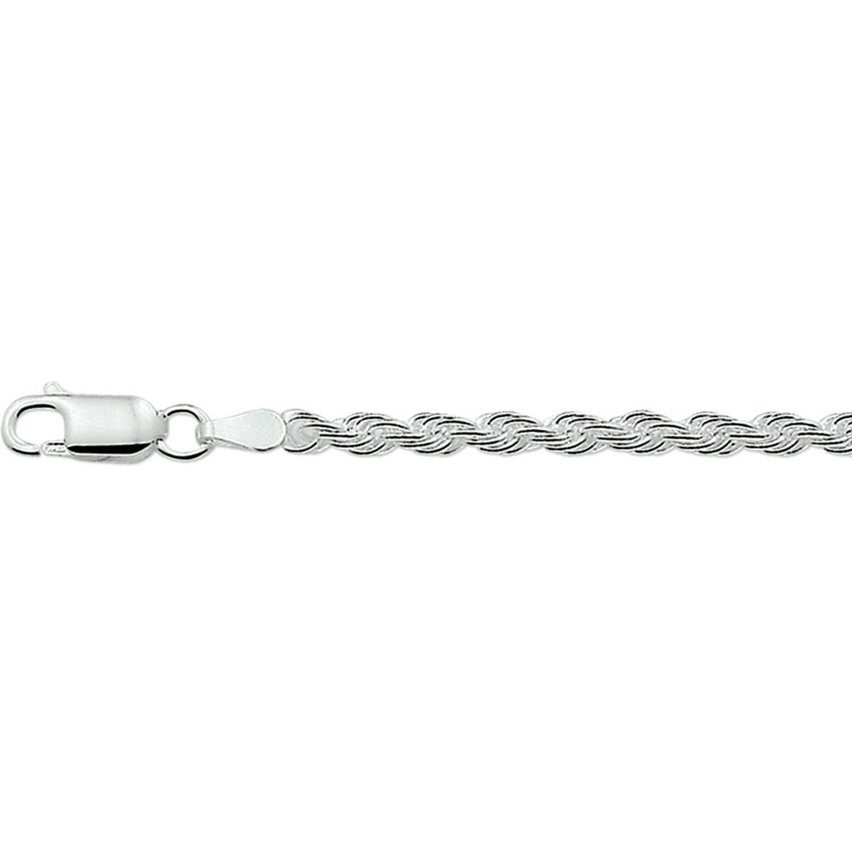 Zilveren ketting koord 3,0 mm 45 cm - 1321798 - PansiteNederland.nl