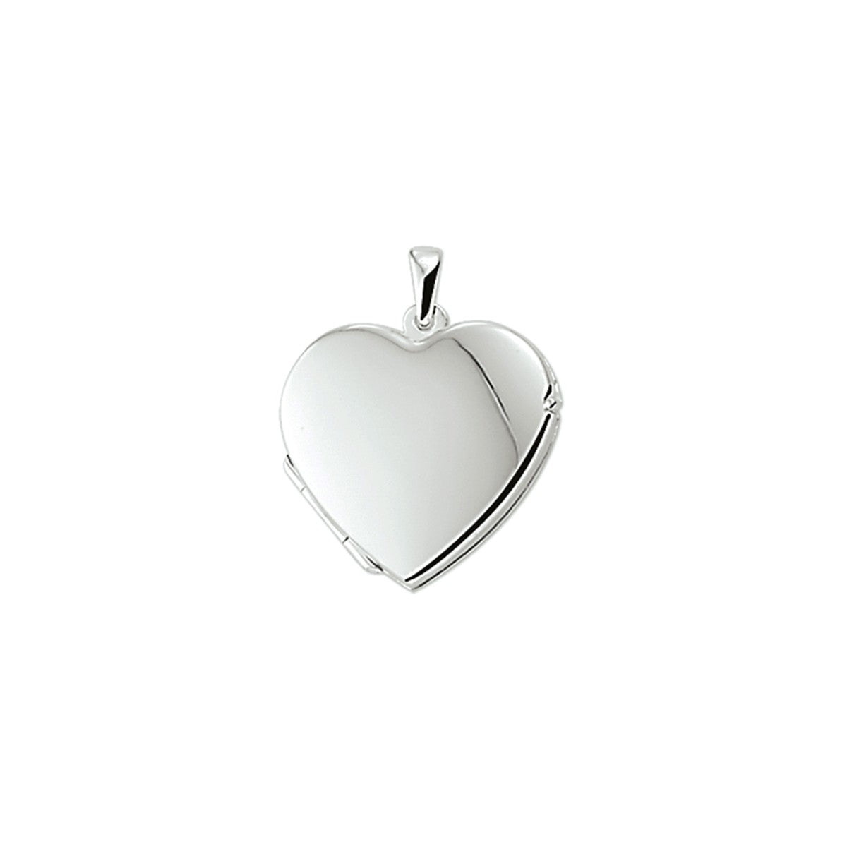 zilver gerhodineerd medaillon hart 1321840 - PansiteNederland.nl