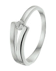 Fantasy Collection Zilveren Ring zirkonia poli-mat - PSN1322245