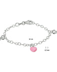 Zilveren Armband bedel assortiment 13 cm - PSN1322944 - PansiteNederland.nl