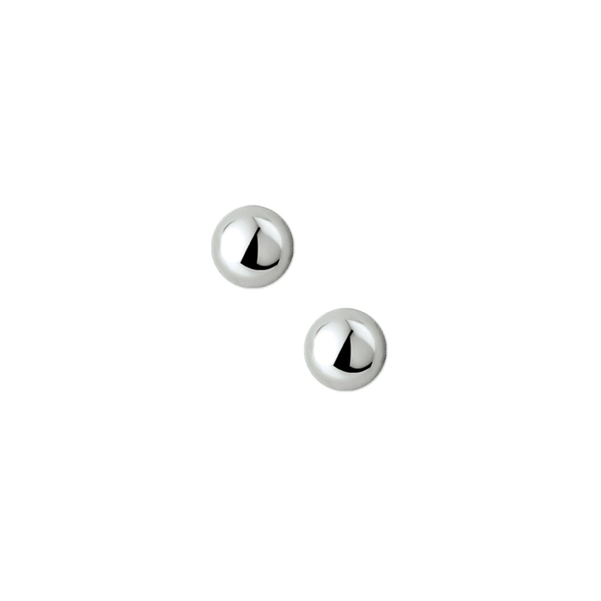 Zilveren Oorknoppen halfbol - PSN1322992