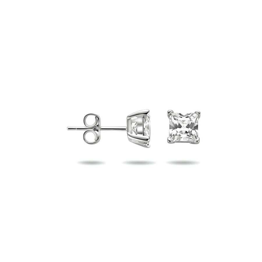 Zilveren Oorknoppen zirkonia - PSN1323067
