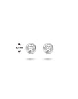 Zilveren Oorknoppen zirkonia - PSN1323080