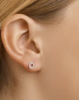 Zilveren oorknoppen zirkonia - PSN1323133