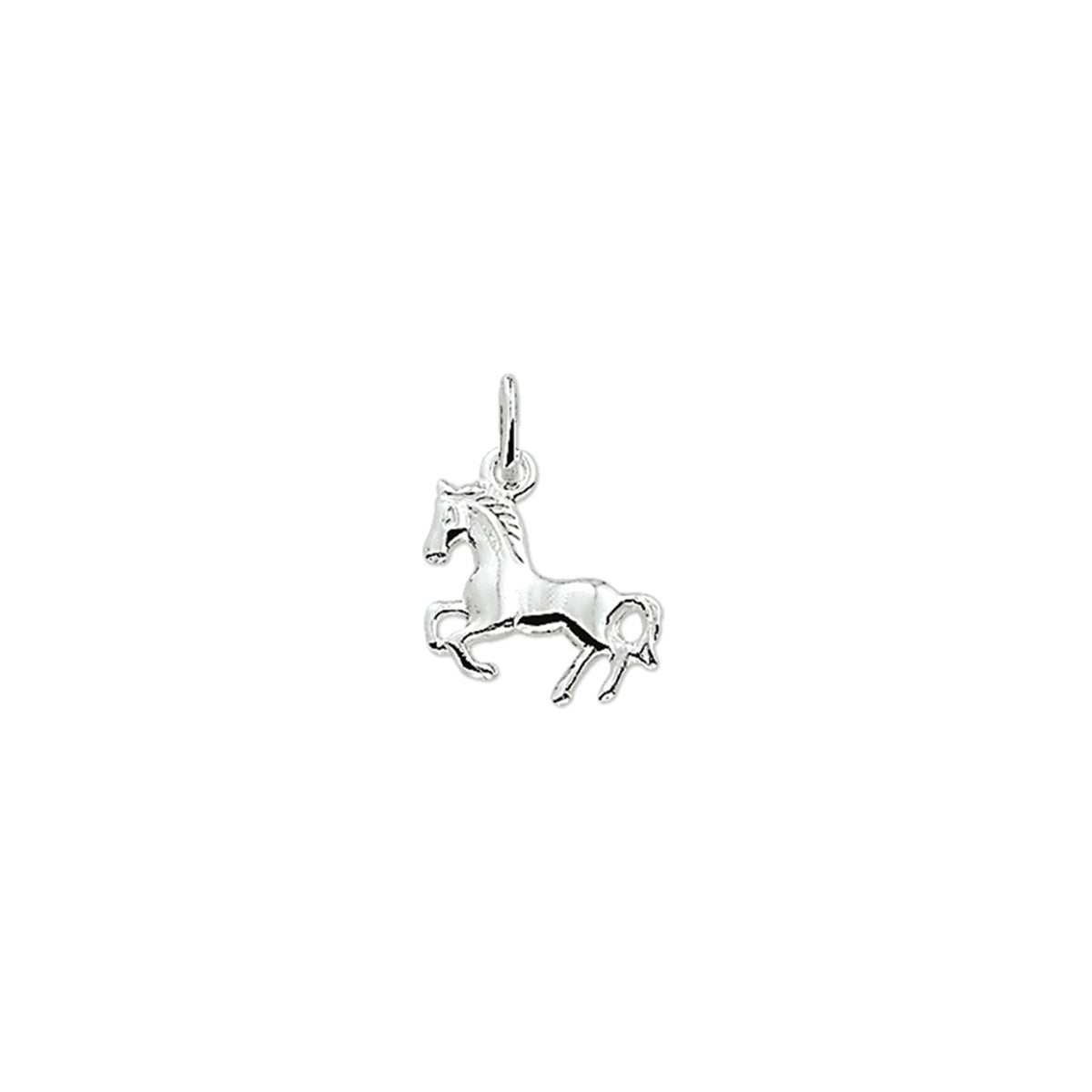zilver gerhodineerd hanger paard 1323144 - PansiteNederland.nl