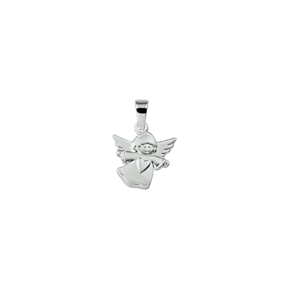 Zilver Gerhodineerd Hanger engeltje - PSN1323164
