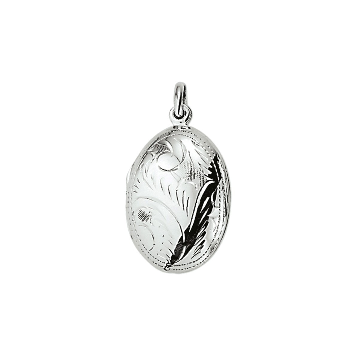 Zilveren Medaillon met gravure - 1323303