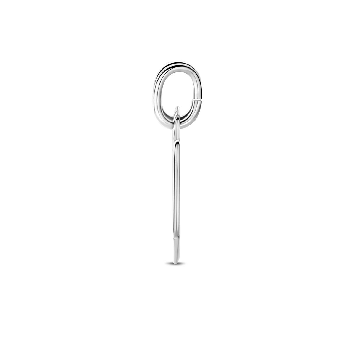 Hanger breekplaatje puzzel 16 mm zilver