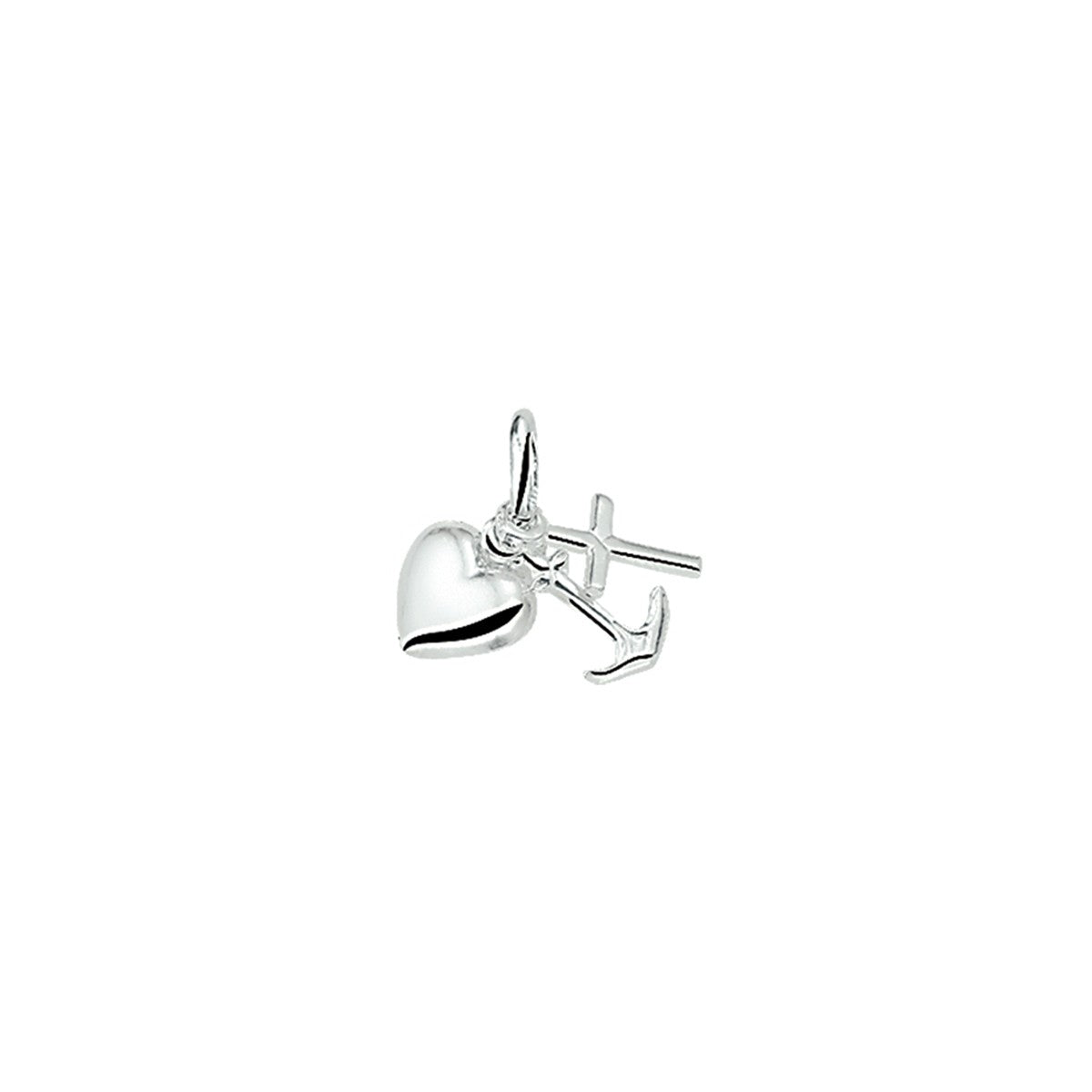 zilver gerhodineerd hanger geloof, hoop en liefde 1323413 - PansiteNederland.nl