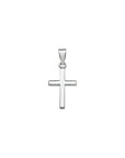 zilver gerhodineerd hanger kruis 1323419 - PansiteNederland.nl