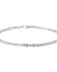 armband fantasie 3,0 mm zilver gerhodineerd