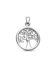 zilver gerhodineerd hanger levensboom 1323652 - PansiteNederland.nl