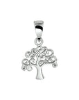 zilver gerhodineerd hanger levensboom 1323654 - PansiteNederland.nl