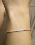 Zilver Gerhodineerd Tennisarmband Zirkonia 2,5 mm 1332642