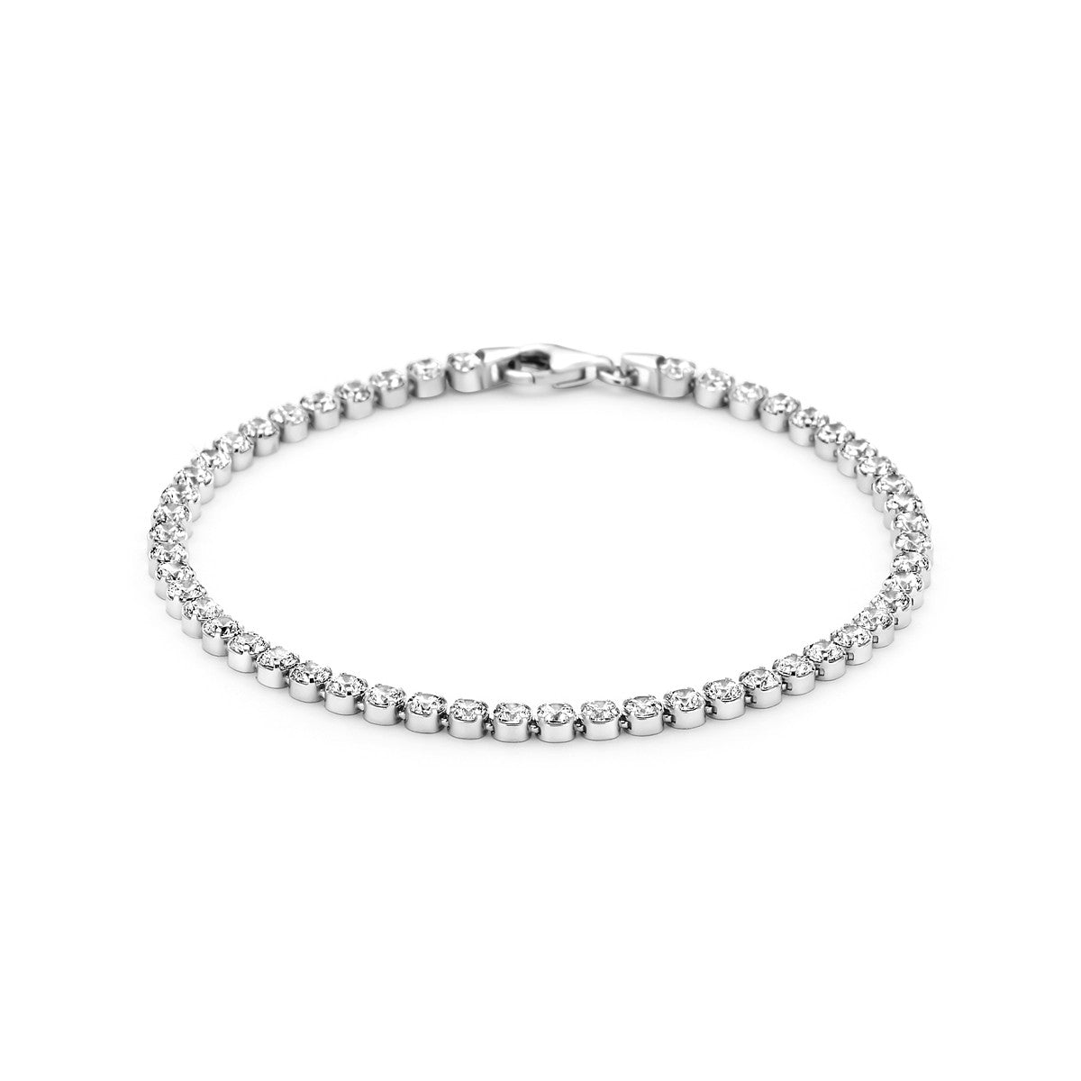 Zilver Gerhodineerd Tennisarmband Zirkonia 3,1 mm 1332763 - PansiteNederland.nl