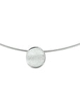zilver gerhodineerd collier gescratcht 45 cm 1324205