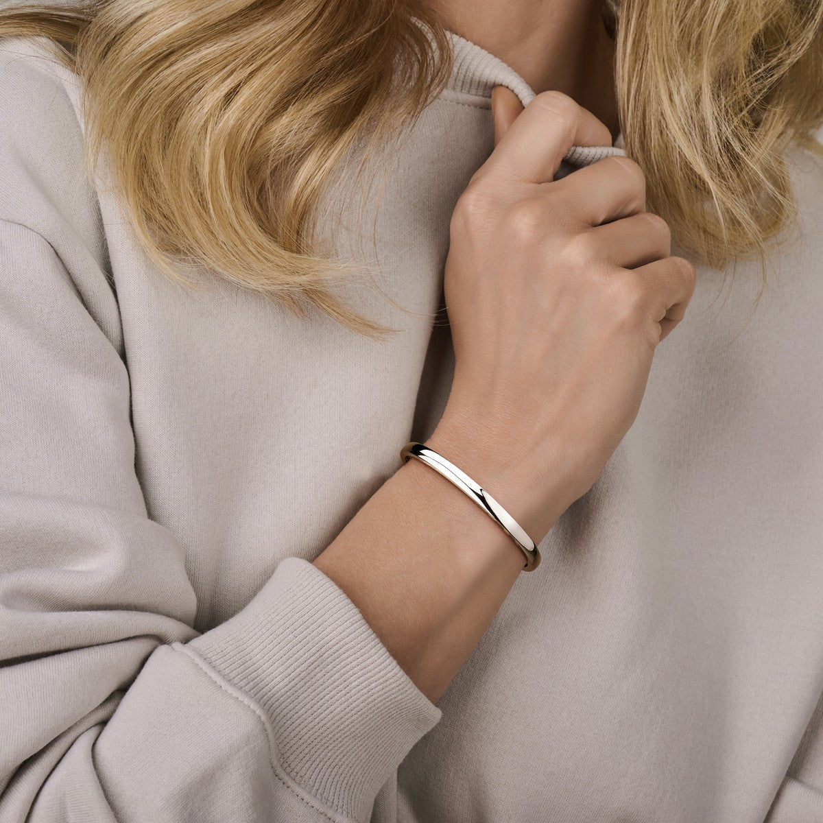 bangle scharnier 5 mm bolle buis zilver gerhodineerd - PansiteNederland.nl