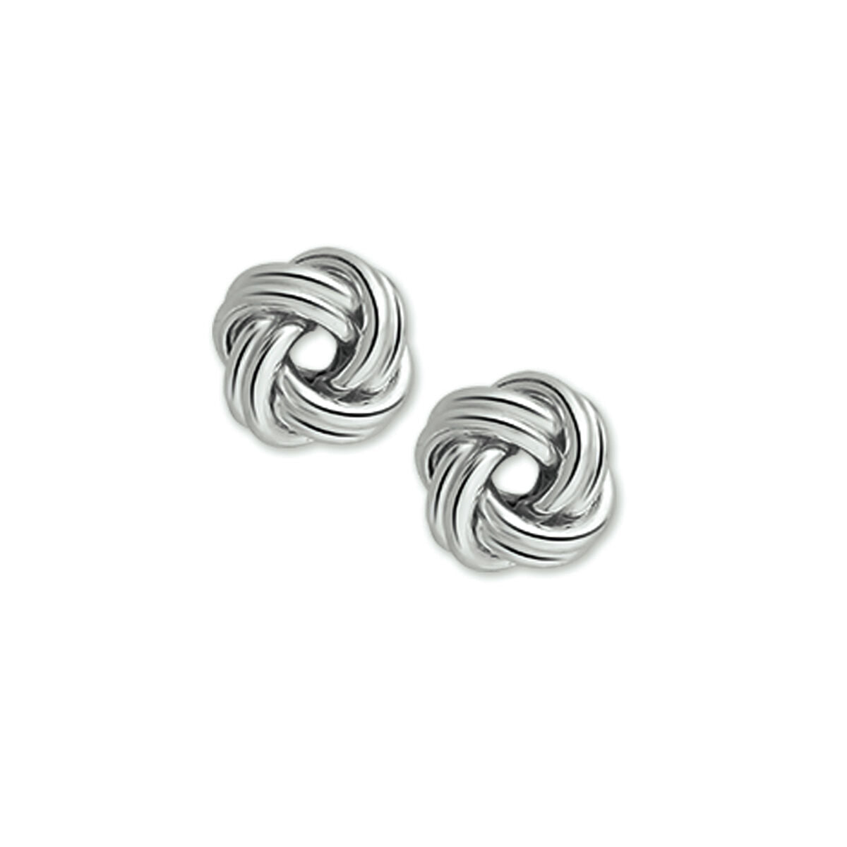 Zilveren Oorknoppen knoop - PSN1324559