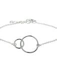 Zilver Gerhodineerd Armband Rondjes 1,3 Mm 16 + 2,5 Cm 1324641 - PansiteNederland.nl
