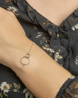 Zilver Gerhodineerd Armband Rondjes 1,3 Mm 16 + 2,5 Cm 1324642 - PansiteNederland.nl