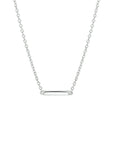 zilver gerhodineerd collier balkje 1,2 mm 41 + 4 cm 1324657