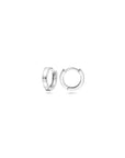 Zilver Gerhodineerd Klapoorringen Vlak 1325049 - PansiteNederland.nl