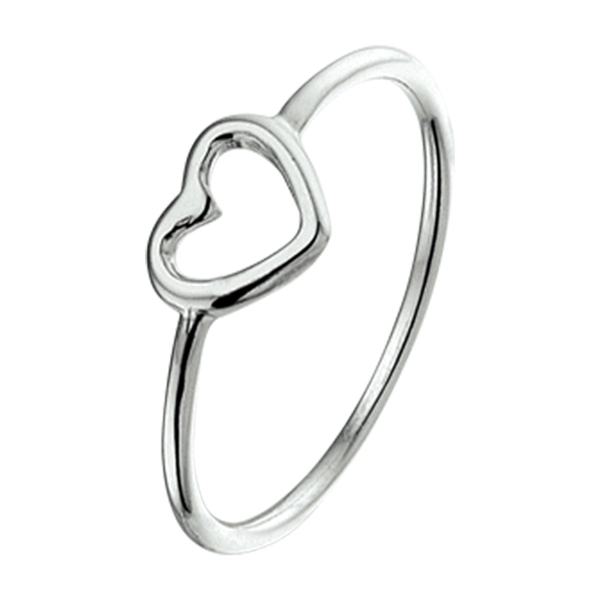 Gerhodineerd Zilver Ring Hart 1325104 - PansiteNederland.nl