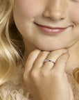 Gerhodineerd Zilver Ring Met Zirkonia 1325116 - PansiteNederland.nl