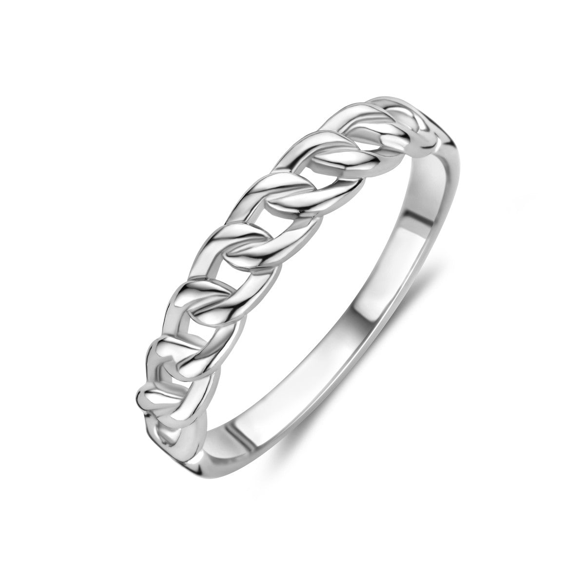 Gerhodineerd Zilver Ring Schakel 1325164 - PansiteNederland.nl
