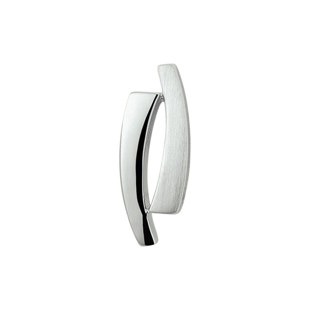 zilver gerhodineerd hanger poli/mat 1325315 - PansiteNederland.nl