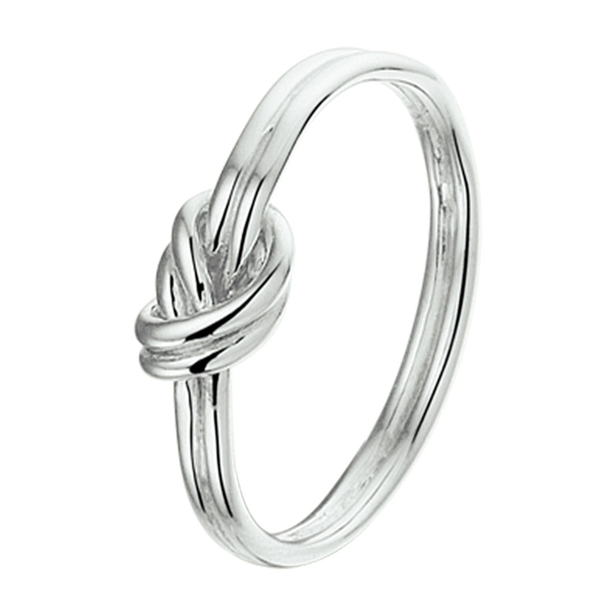 Gerhodineerd Zilver Ring Knoop 1328572 - PansiteNederland.nl