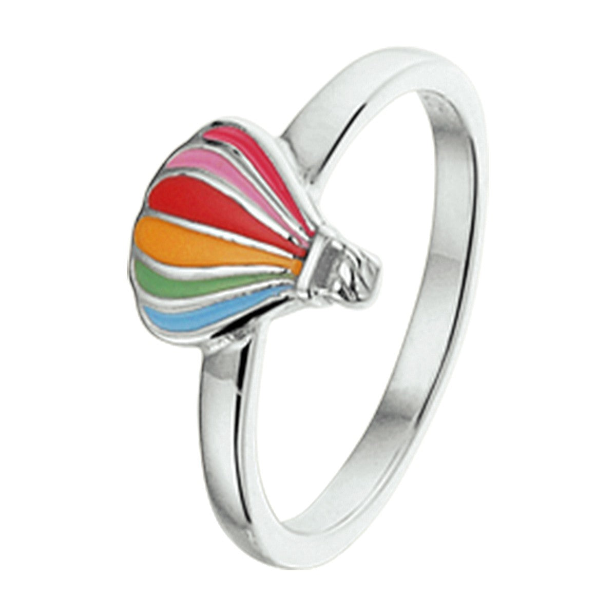 Gerhodineerd Zilver Ring Luchtballon 1325901 - PansiteNederland.nl