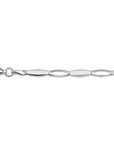 Zilver Gerhodineerd Armband Poli/Mat 4,2 Mm 19 Cm 1326266 - PansiteNederland.nl