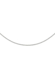 Zilver Gerhodineerd Collier Gourmette 4-Zijdes Geslepen 1,2 mm 1326292 - PansiteNederland.nl