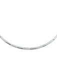Zilver Gerhodineerd Collier Poli/Mat 3,5 mm 1326310