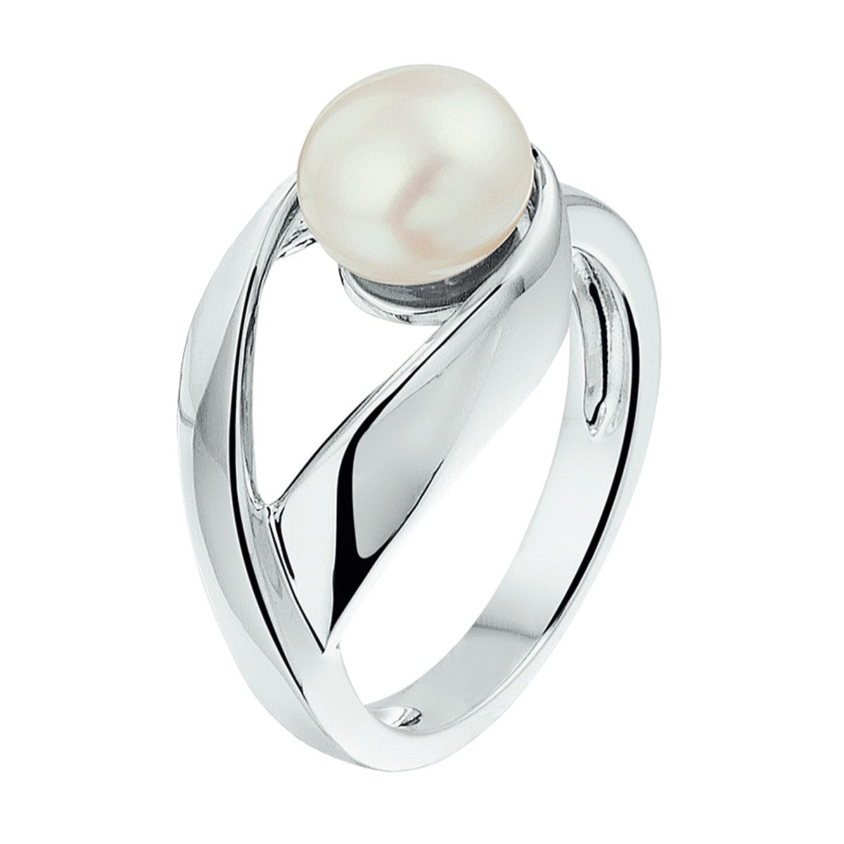 Gerhodineerd Zilver Ring Parel 1326623 - PansiteNederland.nl