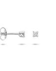 Zilver Gerhodineerd Oorknoppen Zirkonia 1326756 - PansiteNederland.nl