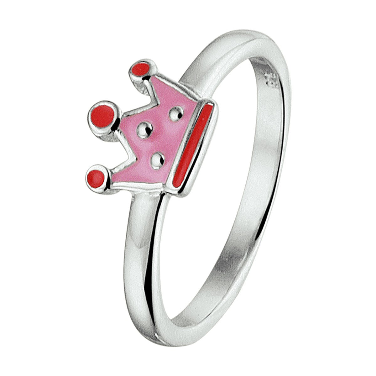 Gerhodineerd Zilver Ring Kroon 1326782 - PansiteNederland.nl
