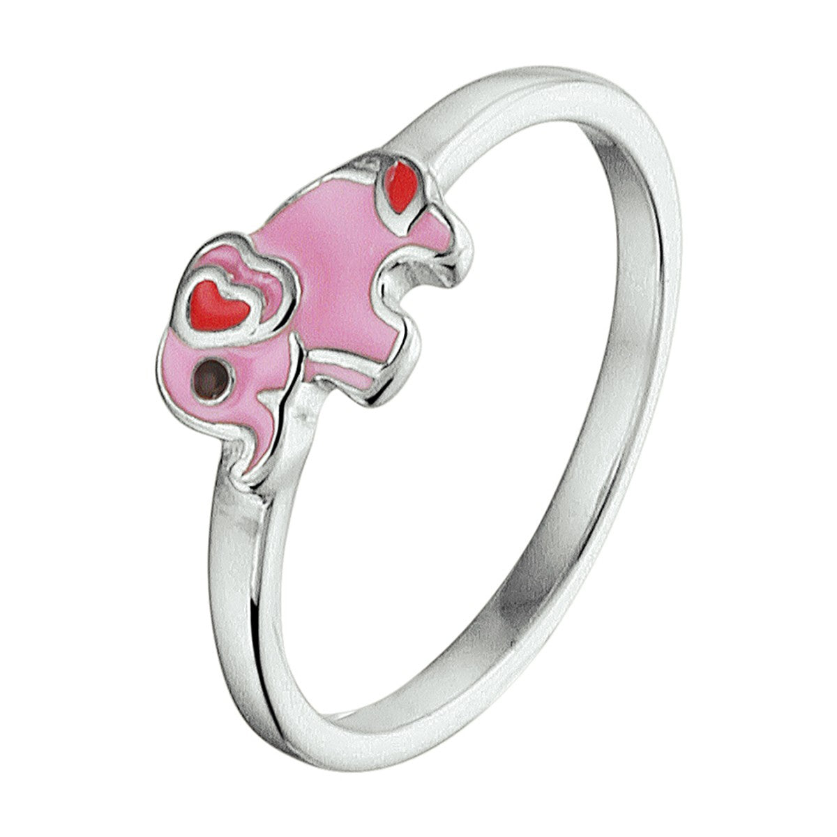 Gerhodineerd Zilver Ring Olifant 1326790 - PansiteNederland.nl