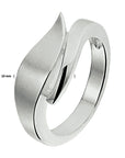 Gerhodineerd Zilver Ring Poli/Mat 1326874 - PansiteNederland.nl