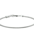 Zilver Gerhodineerd Armband Bismarck 3,0 Mm 18 + 2 Cm 1327309 - PansiteNederland.nl