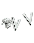 Zilver Gerhodineerd Oorknoppen V 1327341 - PansiteNederland.nl