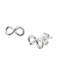 Zilver Gerhodineerd Oorknoppen Infinity 1327347 - PansiteNederland.nl