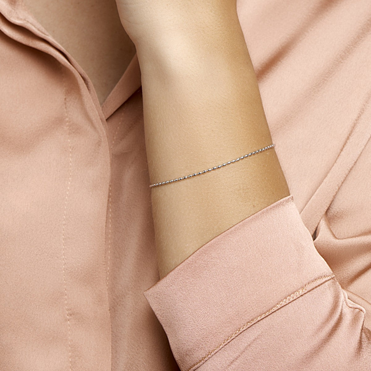 Zilver Gerhodineerd Armband Bolletjes 1,5 Mm 17 + 2 Cm 1327361 - PansiteNederland.nl