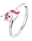 Gerhodineerd Zilver Ring Eenhoorn 1327754 - PansiteNederland.nl