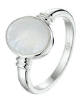 Gerhodineerd Zilver Ring Parelmoer 1328736 - PansiteNederland.nl